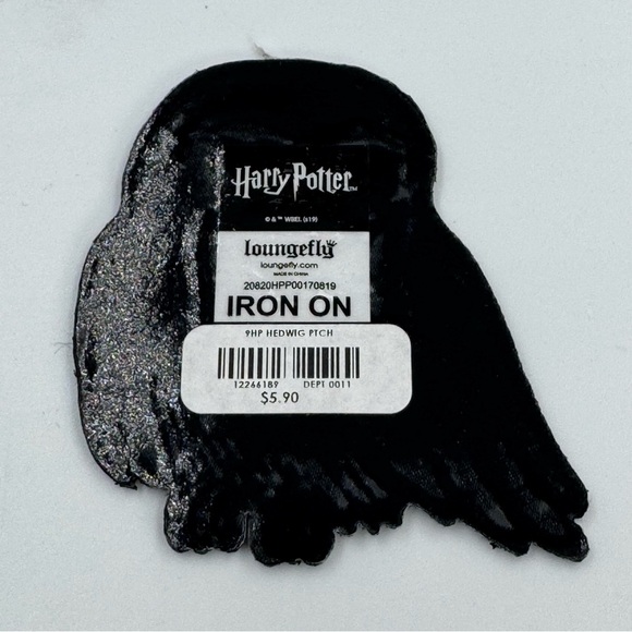 Loungefly Hedwig With Letter Iron On Patch Harry Potter Owl Hogwarts Snowy Owl - Picture 3 of 4